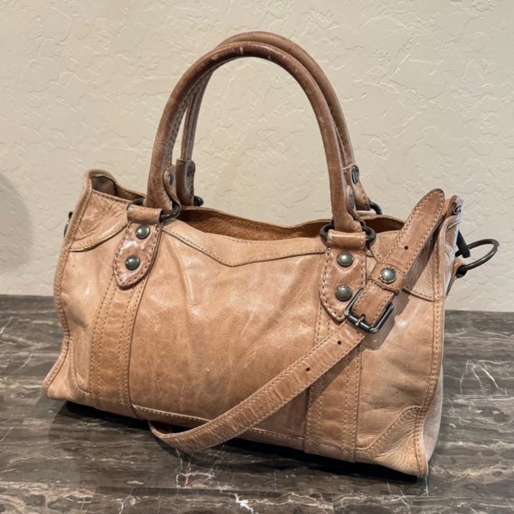 Frye Melissa Satchel Shoulder Bag - Picture 3 of 13